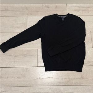 GAP Men's Charcoal V-Neck Sweater